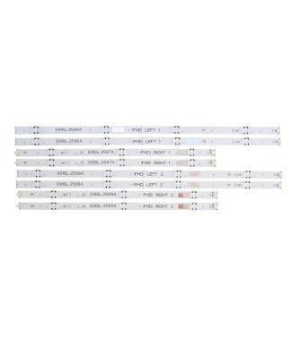 LG 49LH604V ORJINAL SIFIR LED BAR TAKIMI 6916L-2586A 6916L-2588A 6916L-2587A 6916L-2589A LC490DUE - FJM1 LC490DUE - FJM4