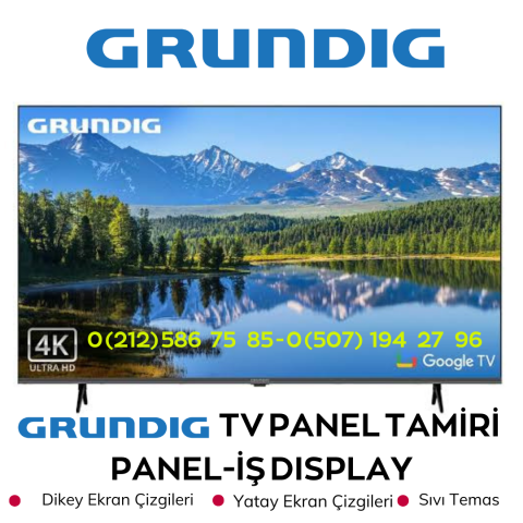 GRUNDIG 75 İNÇ LCD - TV EKRAN TAMİRİ RESİM