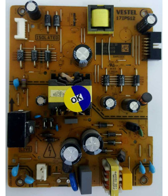 VESTEL 40FA5050 17IPS12 (23321125) POWER BOARD