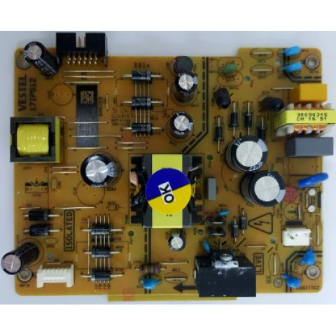 17IPS12 , 23321119 , VESTEL , 48SC7600 , 48FD5400 , 48FB7300 POWER BOARD RESİM