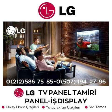 LG 75 İNÇ TV PANEL TAMİRİ RESİM