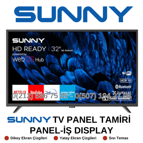 SUNNY 43 İNÇ TV PANEL TAMİRİ RESİM